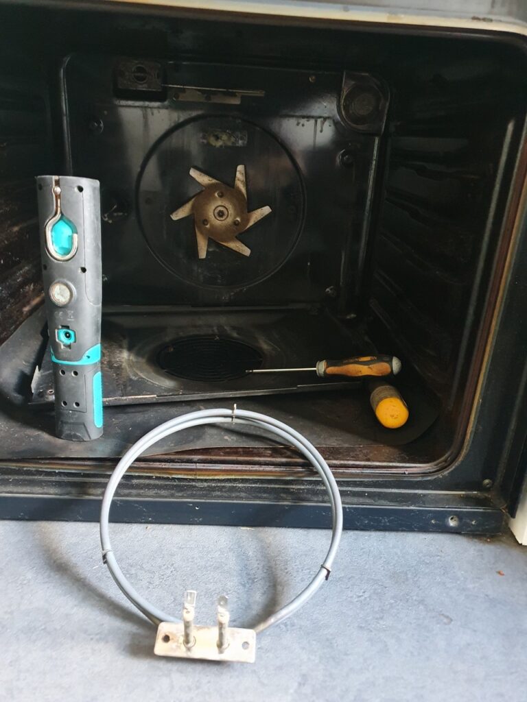 Oven repair